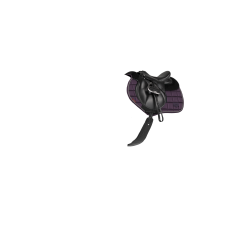 Tappetino LeMieux Merino+ Loire Classic Close Contact Square Ginepro Viola