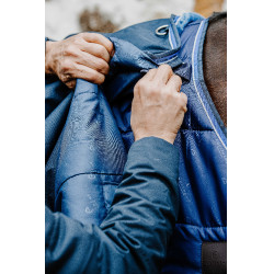 Onderdeken Equithème Classic Blu navy Onderdeken Equithème Classic Blu navy
