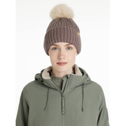 Cappello a coste LeMieux Clara Noce Marrone