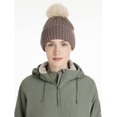 Cappello a coste LeMieux Clara Noce Marrone