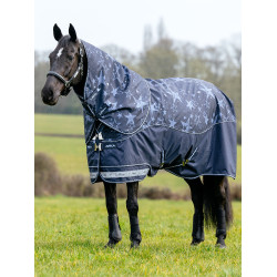 Coperta da esterno LeMieux 100g Arika Star Marina Blu marino Coperta da esterno LeMieux 100g Arika Star Marina Blu marino