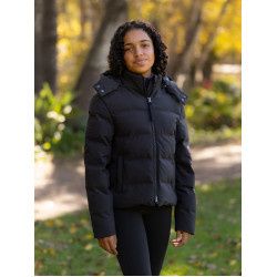 Cappotto da equitazione Young Rider LeMieux impermeabile Daisy Nero