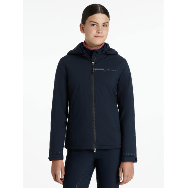 Cappotto da equitazione Young Rider LeMieux impermeabile Thea Marina Blu marino