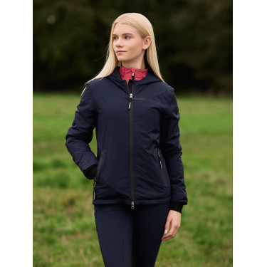 Cappotto da equitazione Young Rider LeMieux impermeabile Thea Marina Blu marino