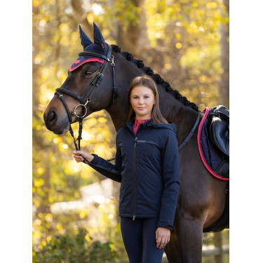 Cappotto da equitazione Young Rider LeMieux impermeabile Thea Marina Blu marino