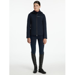 Cappotto da equitazione Young Rider LeMieux impermeabile Thea Marina Blu marino