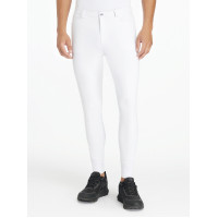 Pantaloni da equitazione LeMieux con fondi in silicone Sports da uomo Bianco