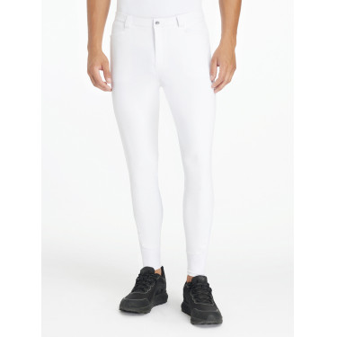 Pantaloni da equitazione LeMieux con fondi in silicone Sports da uomo Bianco Pantaloni da equitazione LeMieux con fondi in silicone Sports da uomo Bianco