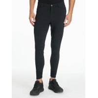 Pantaloni da equitazione LeMieux con fondi in silicone Sports da uomo Mandorla Marrone