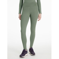 Leggings da equitazione LeMieux spazzolati Natalie donna Rosmarino Verde Leggings da equitazione LeMieux spazzolati Natalie donna Rosmarino Verde