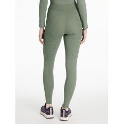 Leggings da equitazione LeMieux spazzolati Natalie donna Rosmarino Verde Leggings da equitazione LeMieux spazzolati Natalie donna Rosmarino Verde