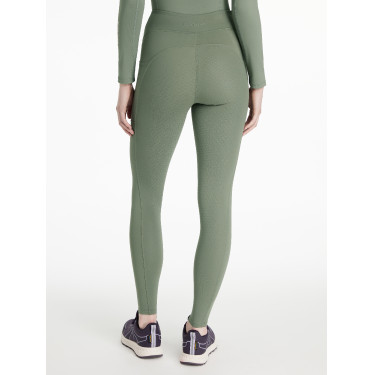 Leggings da equitazione LeMieux spazzolati Natalie donna Rosmarino Verde Leggings da equitazione LeMieux spazzolati Natalie donna Rosmarino Verde