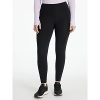 Leggings da equitazione LeMieux spazzolati Natalie donna Nero