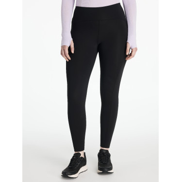 Leggings da equitazione LeMieux spazzolati Natalie donna Nero