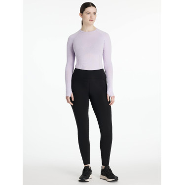 Leggings da equitazione LeMieux spazzolati Natalie donna Nero