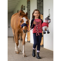 Maglia pull-on da equitazione Mini LeMieux spazzolata Nora Marina Blu marino Maglia pull-on da equitazione Mini LeMieux spazzolata Nora Marina Blu marino