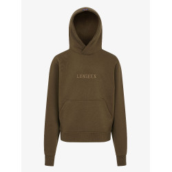 Felpa con cappuccio LeMieux Young Rider da ragazzo Alpina Marrone Felpa con cappuccio LeMieux Young Rider da ragazzo Alpina Marrone