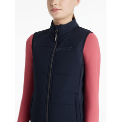 Gilet da allenamento senza maniche Young Rider LeMieux Pammy Marina Blu marino