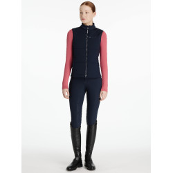 Gilet da allenamento senza maniche Young Rider LeMieux Pammy Marina Blu marino