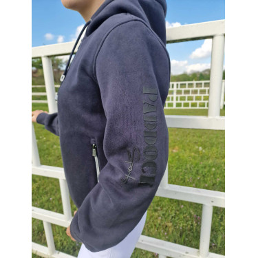 Felpa Montebello Paddock Sports Nero Felpa Montebello Paddock Sports Nero