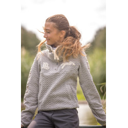 Felpa Pénélope Pépita Grigio Felpa Pénélope Pépita Grigio