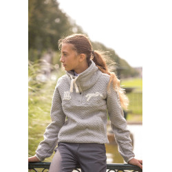 Felpa Pénélope Pépita Grigio Felpa Pénélope Pépita Grigio