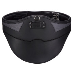 Sottopancia corto Acavallo Gel & PVC Nero