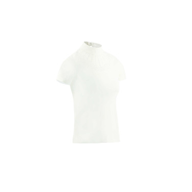 Polo Equithème London maniche corte Bianco