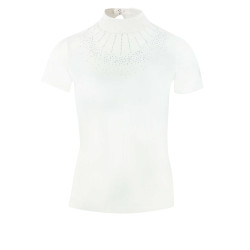 Polo Equithème London maniche corte Bianco