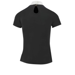 Polo Equithème London maniche corte Nero