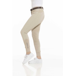 Pantaloni Equithème Kendal fondo in silicone Beige
