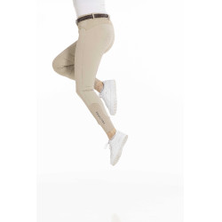 Pantaloni Equithème Kendal fondo in silicone Beige