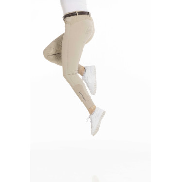 Pantaloni Equithème Kendal fondo in silicone Beige
