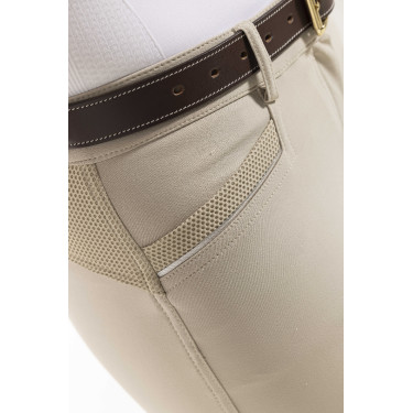 Pantaloni Equithème Kendal fondo in silicone Beige