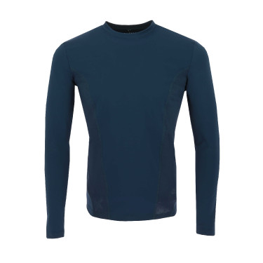T-shirt Equithème Will lange mouwen Blu navy