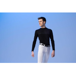 Maglietta Pro Series Canter a maniche lunghe Nero