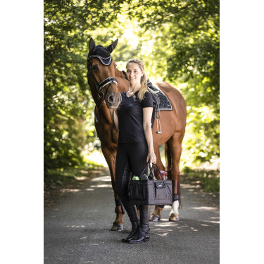 Borsa da toelettatura pieghevole Lami-Cell Venus Nero