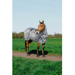 Camicia anti-eczema zebra Riding World Zebra nero / bianco Motivi