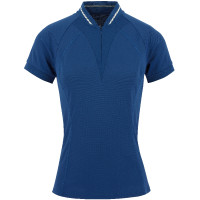 Polo Equithème Elodie Maniche corte Blu navy Polo Equithème Elodie Maniche corte Blu navy