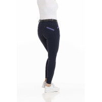 Pantaloni Equithème Kylie con fondo in silicone Blu navy Pantaloni Equithème Kylie con fondo in silicone Blu navy