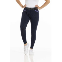Pantaloni Equithème Kylie con fondo in silicone Blu navy Pantaloni Equithème Kylie con fondo in silicone Blu navy
