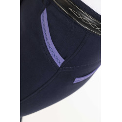 Pantaloni Equithème Kylie con fondo in silicone Blu navy
