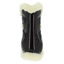 Stinchiere Norton XTR con bottoni in montone sintetico Nero