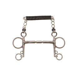 Morso pelham Metalab Elite diritto con aste corte