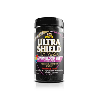 Maschera anti-mosche con orecchie Absorbine Ultrashield Maschera anti-mosche con orecchie Absorbine Ultrashield