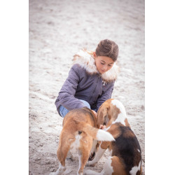 Bombers Eden di PL Lyon Grigio glitter