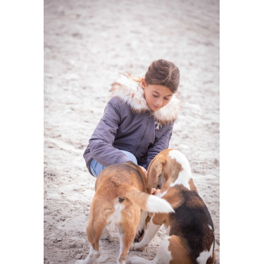 Bombers Eden di PL Lyon Grigio glitter