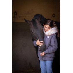 Bombers Eden di PL Lyon Grigio glitter