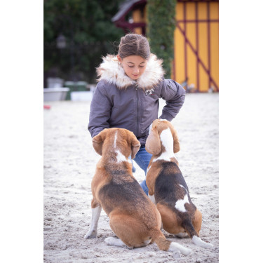 Bombers Eden di PL Lyon Grigio glitter