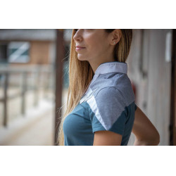 Polo Pénélope Indy Blu petrolio